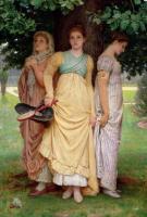 Charles Edward Perugini - A Summer Shower